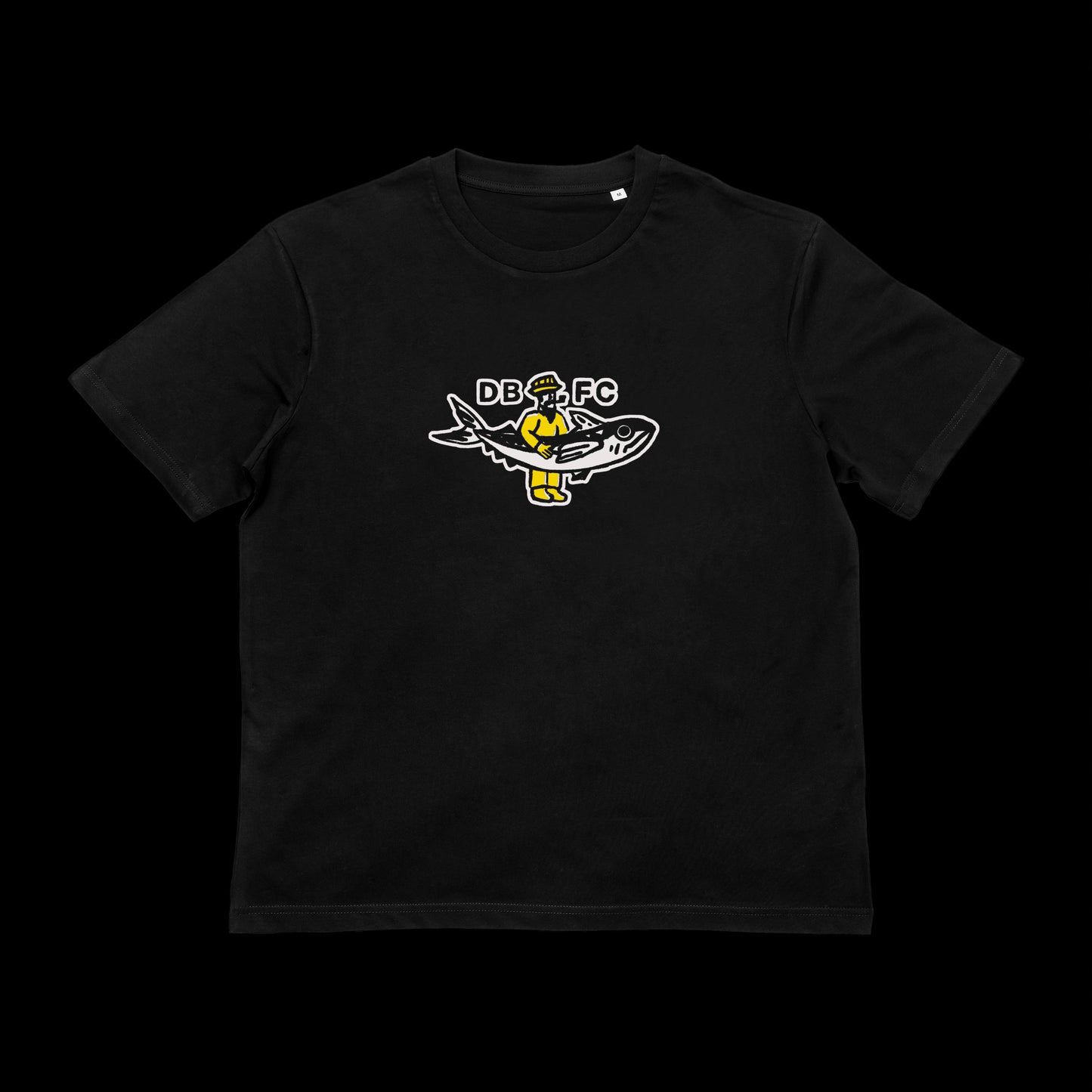 Black 'Ahoy sailor' T-Shirt